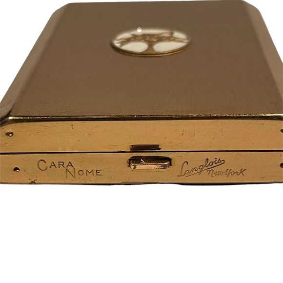 Cara Nome Vintage Power Compact Langlois Inc New York - Picture 3 of 5